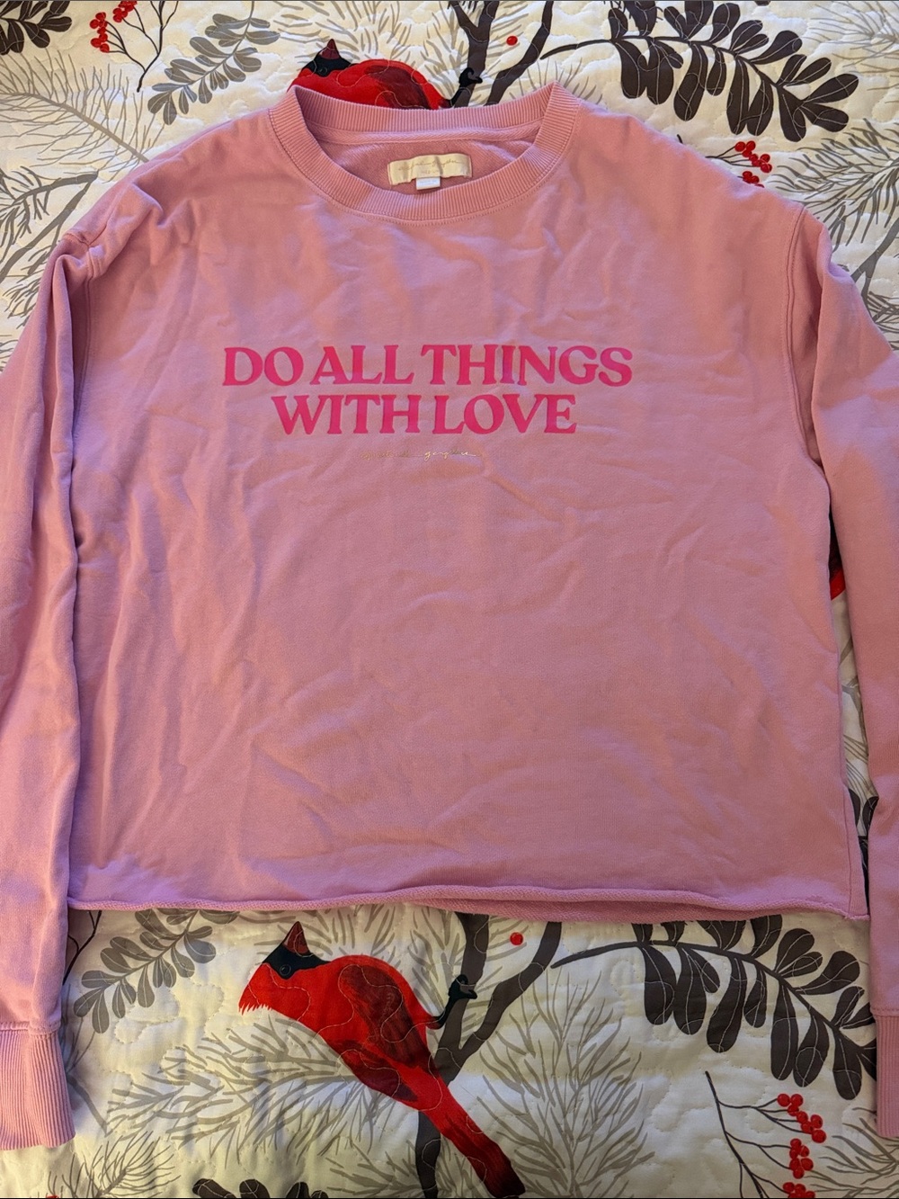 Spiritual Gangster Pink Pullover Sweatshirt